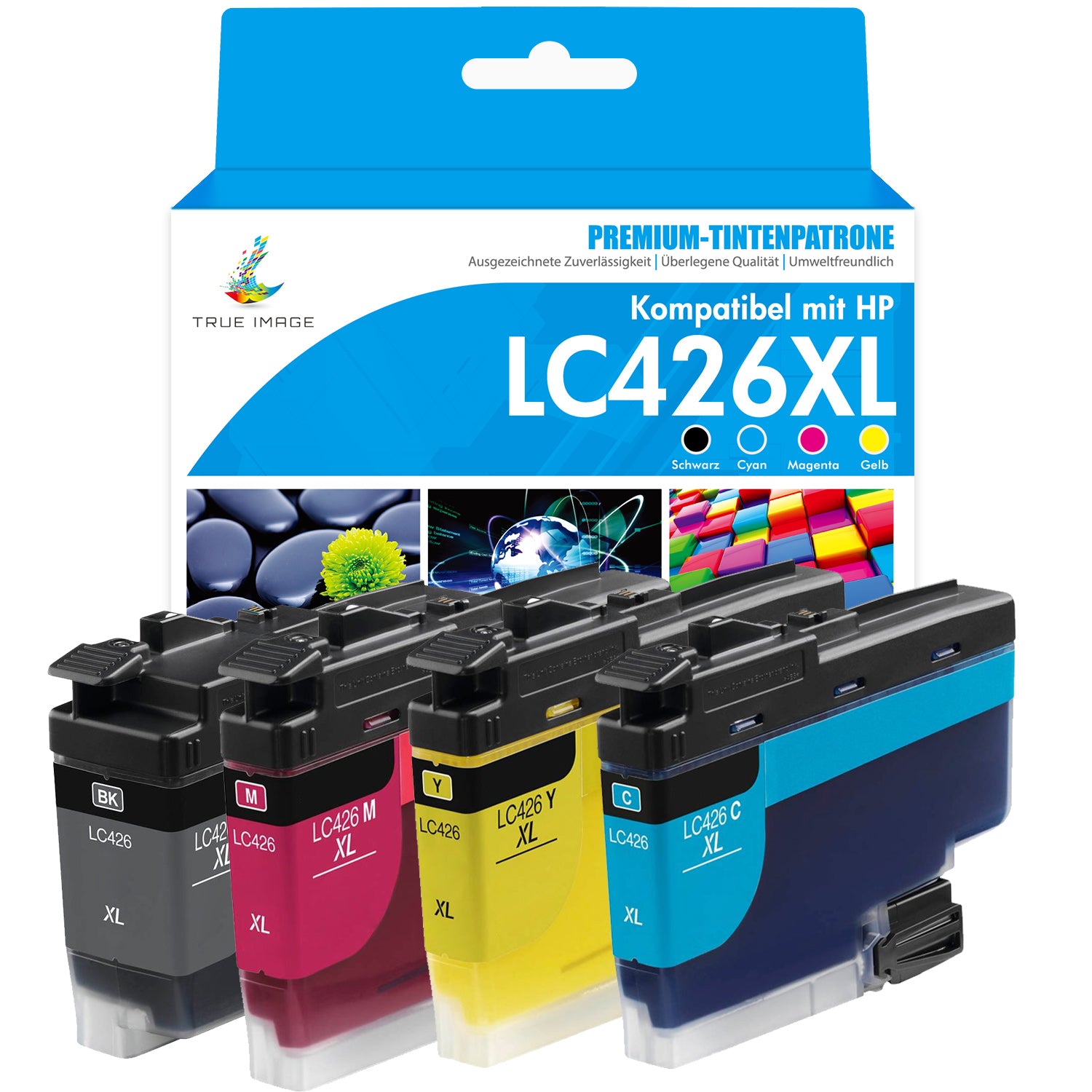 Brother LC-426 Kompatible Patronen 4 X Patronen Kompatibel Für Brother LC-426 MFC-J 4335DW 4340DW 4535DW Mfc J 4340 Dw