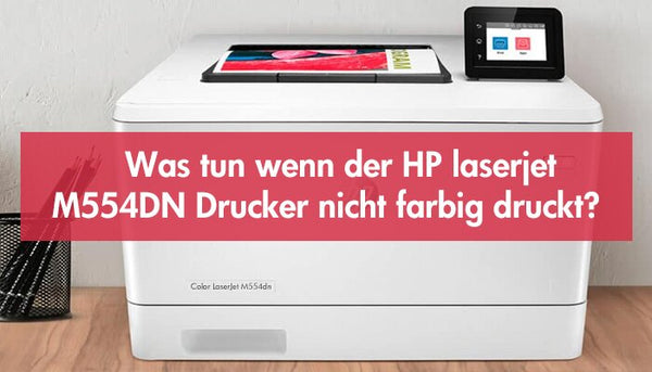 HP Drucker druckt nicht farbig 