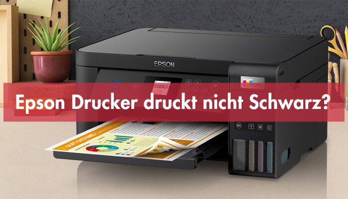 Epson Drucker druckt nicht Schwarz?