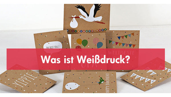 Was ist Weißdruck?