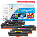 Kompatibel Canon 067H Toner Set