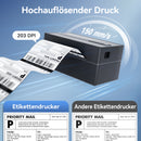 True Image TY813 Thermo-Versandetikettendrucker 4x6 – USB- und Bluetooth-kompatibel