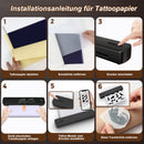 True Image TC80 Tintenloser Drucker, tragbarer Letter/A4/Tattoo Thermodrucker