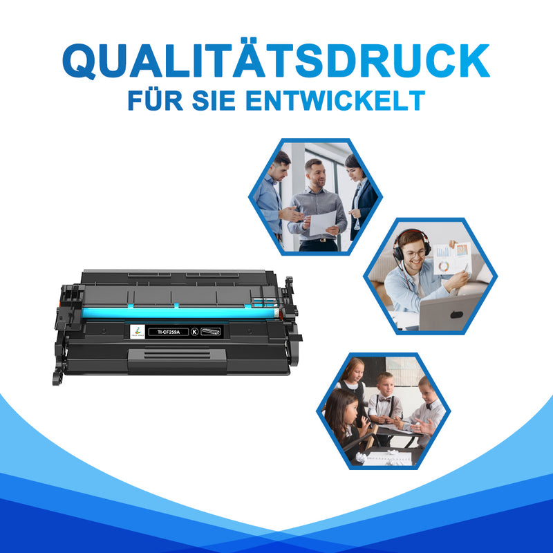 Kompatible HP 59A CF259A Toner Patronen 2er-Pack