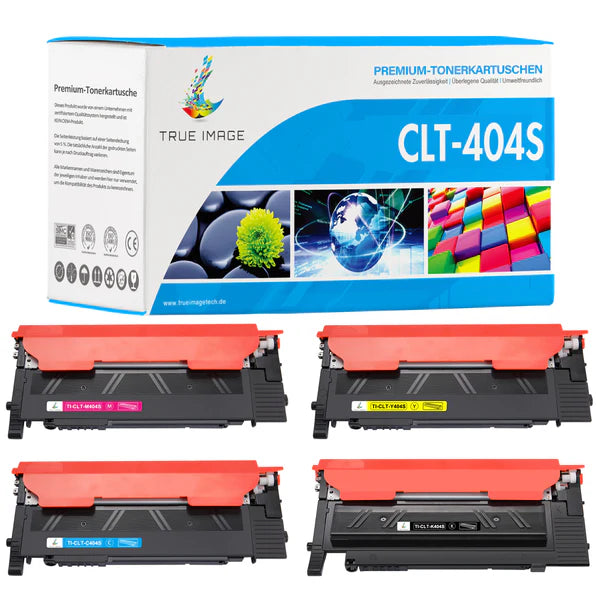 Samsung Xpress SL-C430 Toner-Kompatible Samsung CLT-404S Toner Patronen Multipack