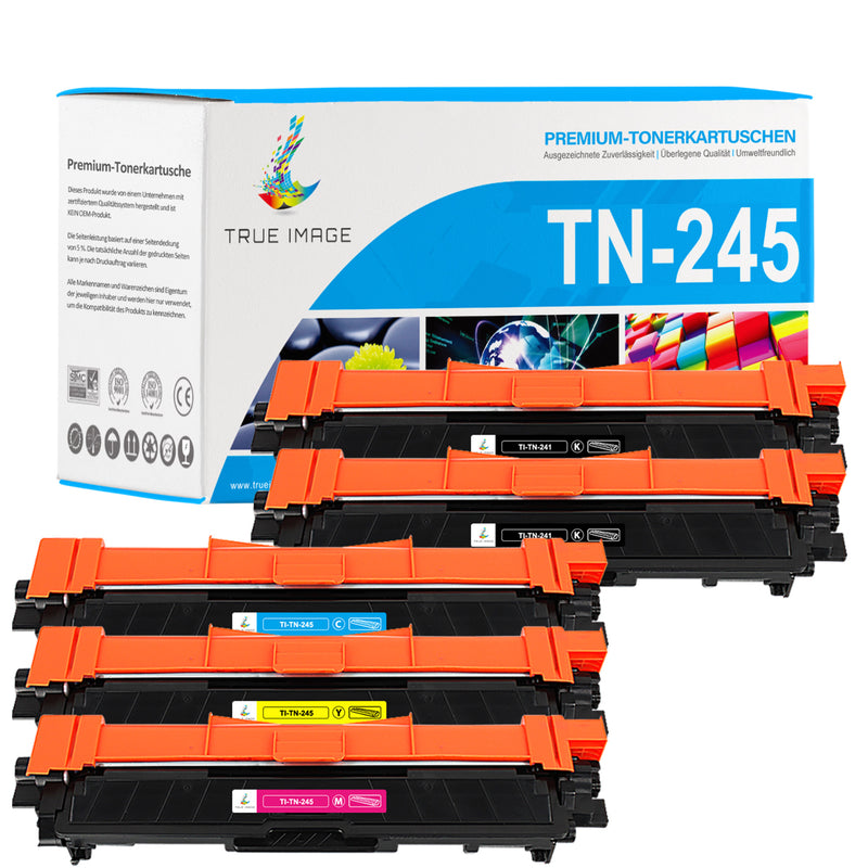 Brother DCP-9020CDW Toner-Kompatible Brother TN241/TN245 4er-Pack