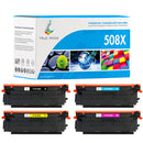 HP Color LaserJet Enterprise MFP M577 Toner - Wiederaufbereitete HP 508A/508X CMYK Multipack