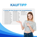 4er-Pack Toner MLT-D101S SU696A Kompatibel für Samsung ML-2165, SCX-3400, SCX-3405