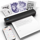 True Image TC80 Tintenloser Drucker, tragbarer Letter/A4/Tattoo Thermodrucker