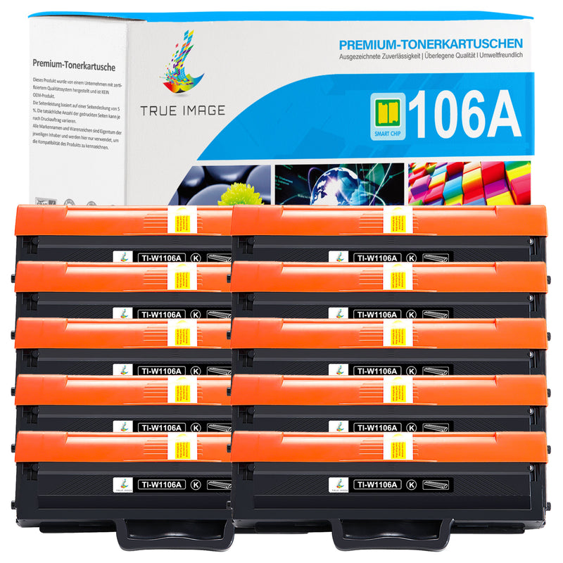 W1106A-Kompatible HP 106A/X/XX Toner Patronen 10er-Pack