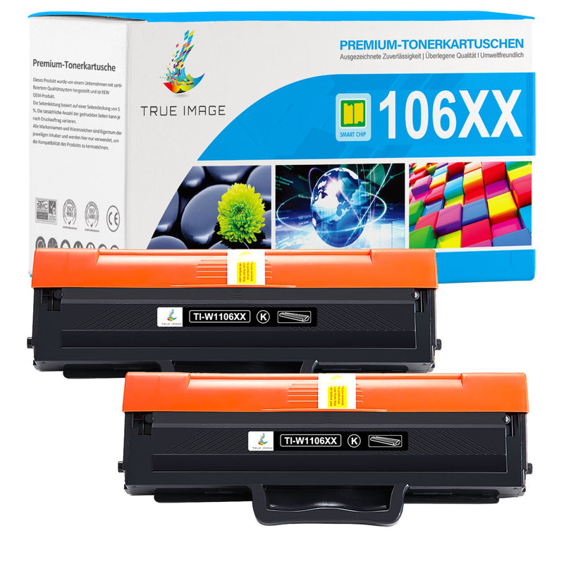 W1106A-Kompatible HP 106A/X/XX  Toner Patronen 2er-Pack