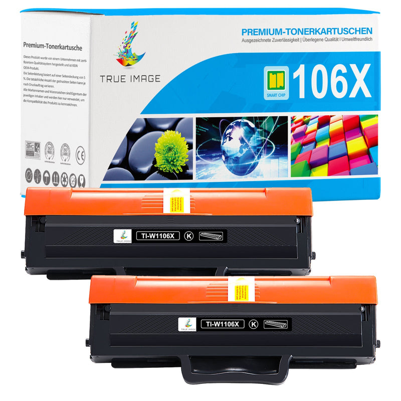 W1106A-Kompatible HP 106A/X/XX  Toner Patronen 2er-Pack