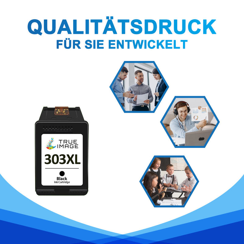 HP 303XL Schwarz Druckerpatronen 4er-Pack