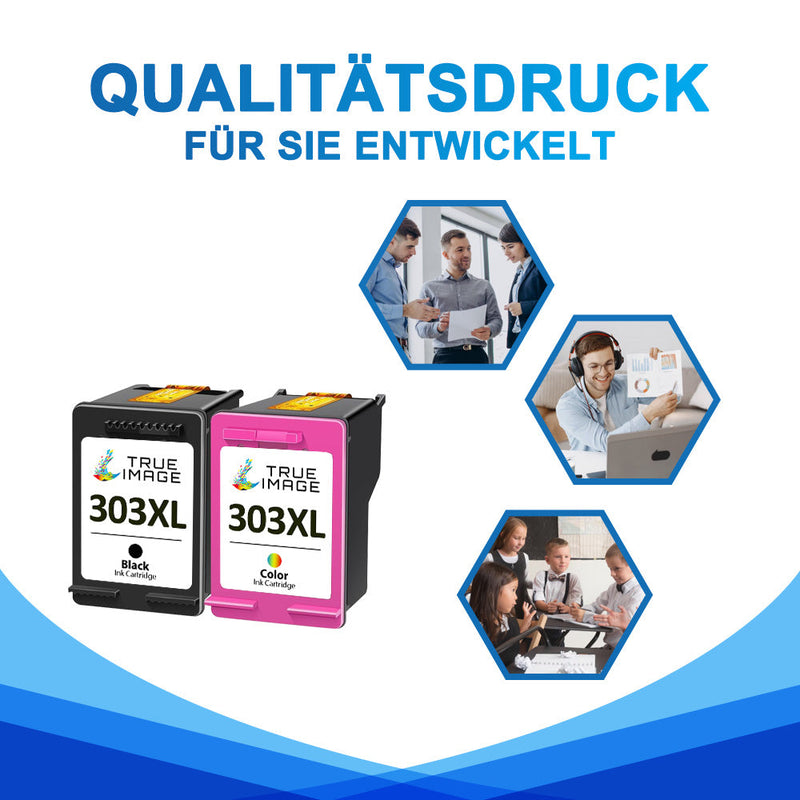 HP 1 303XL K+ 1 303XL CMY Druckerpatronen Multipack