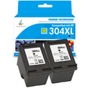Kompatibel HP 304 304XL (N9K08AE) Schwarz Druckerpatrone