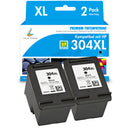 Kompatibel HP 304 304XL (N9K08AE) Schwarz Druckerpatrone