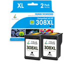 Kompatibel HP 308XL Druckerpatronen Schwarz 2er-Pack