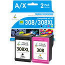 Kompatible HP 308 308XL Druckerpatronen 2er-Pack