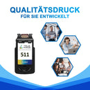 Canon CL511 CMY 3-farbig Druckerpatrone 2er-Pack