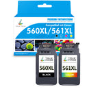 Canon 1 PG560 XL+ 1 CL561 XL Druckerpatronen Multipack