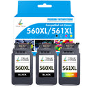 Canon 2 PG560 XL+ 1 CL561 XL Druckerpatronen Multipack