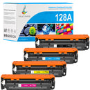 Kompatibel HP 128A CMYK Toner Set | CE320A CE321A CE322A CE323A