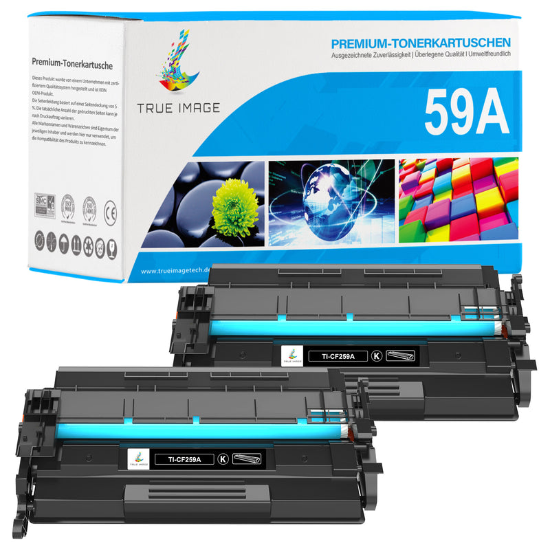 Kompatible HP 59A CF259A Toner Patronen 2er-Pack