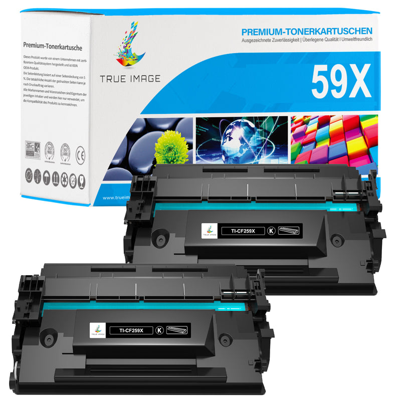 Kompatible HP 59X CF259X Toner Patronen 2er-Pack