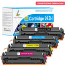 Canon i-SENSYS LBP646Cdw Toner-Kompatibel Canon 075/075H Multipack
