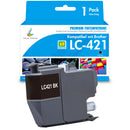Kompatibel Brother LC421 LC-421 Schwarz Toner