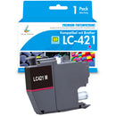 Kompatibel Brother LC421 LC-421 Magenta Toner