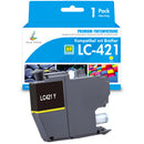 Kompatibel Brother LC421 LC-421 Gelb Toner
