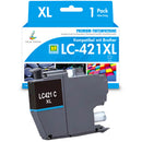 Kompatibel Brother LC421XL LC-421XL Cyan Toner