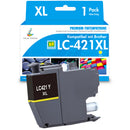 Kompatibel Brother LC421XL LC-421XL Gelb Toner