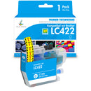 Kompatibel Brother LC422 LC-422 Cyan Druckerpatrone