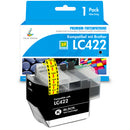 Kompatibel Brother LC422 LC-422 Schwarz Druckerpatrone