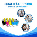 Kompatibel Brother LC422 LC-422 Druckerpatronen 4er-Pack