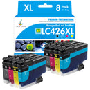 Kompatibel Brother LC426XL LC-426XL Druckerpatronen CMYK Multipack