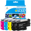 Kompatible Brother LC527 LC-527 Druckerpatronen 5er-Pack