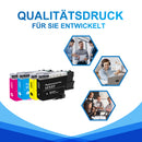 Kompatible Brother LC527 LC-527 Druckerpatronen 4er-Pacfk