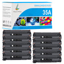 Kompatibel für HP 35A CB435A Toner Schwarz