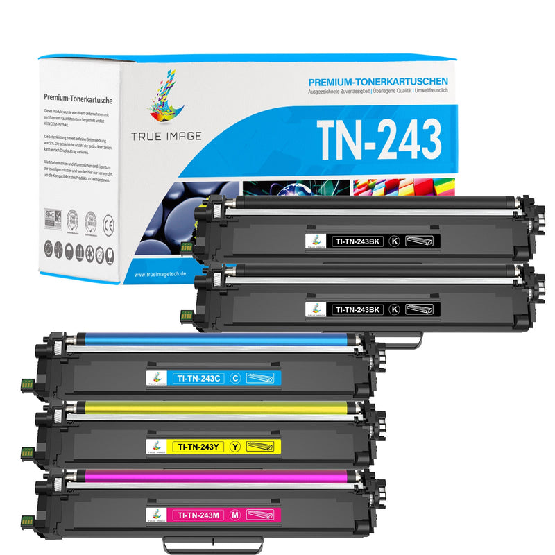 Kompatible Brother TN243 TN-243CMYK Toner Patronen Multipack