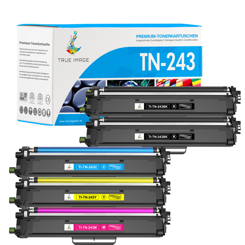 Brother DCP-L3550CDW Toner-Kompatible Brother TN243/TN247 CMYK 4er-Pack