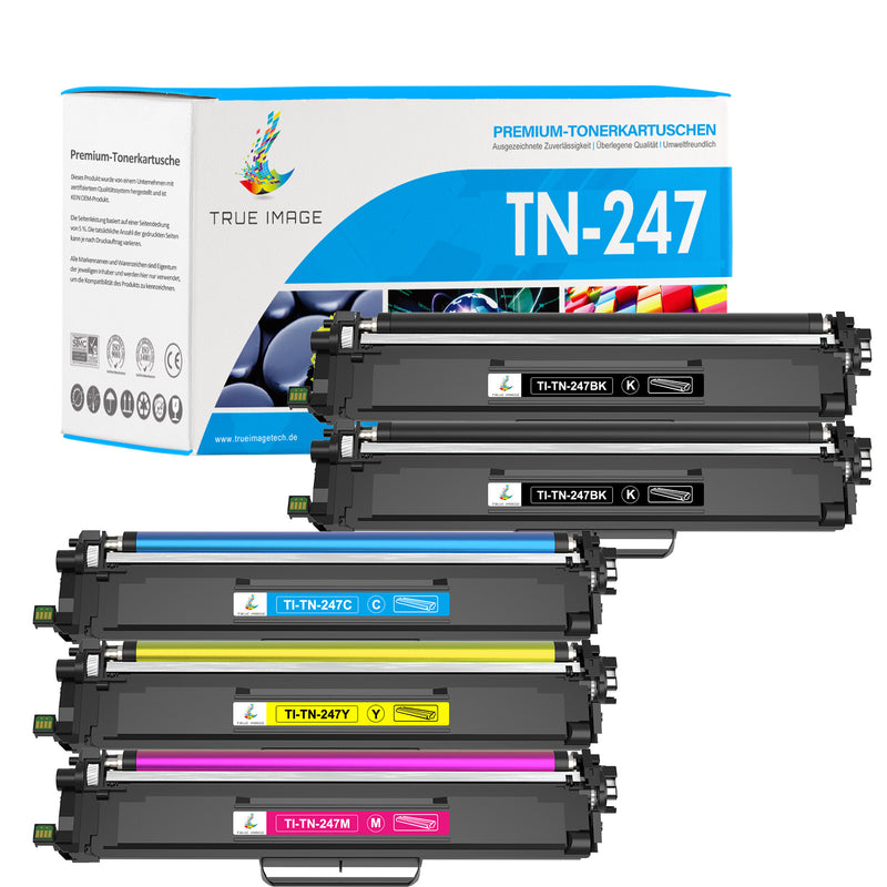 Brother HL-L3270CDW Toner-Kompatible Brother TN243/TN247 CMYK 4er-Pack