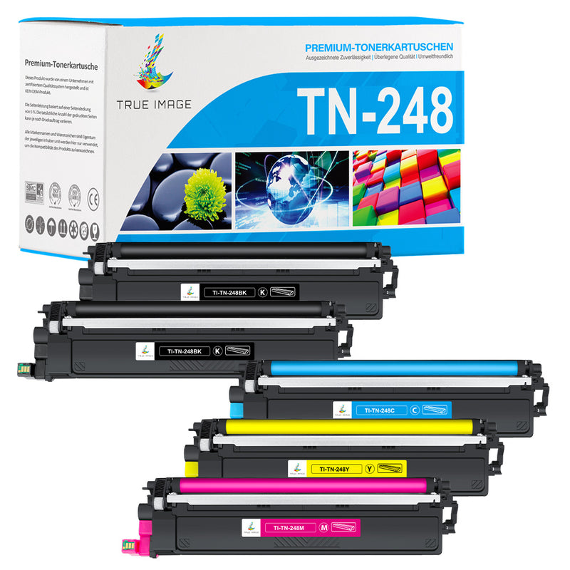 Kompatible Brother TN248 Toner Patronen Multipack