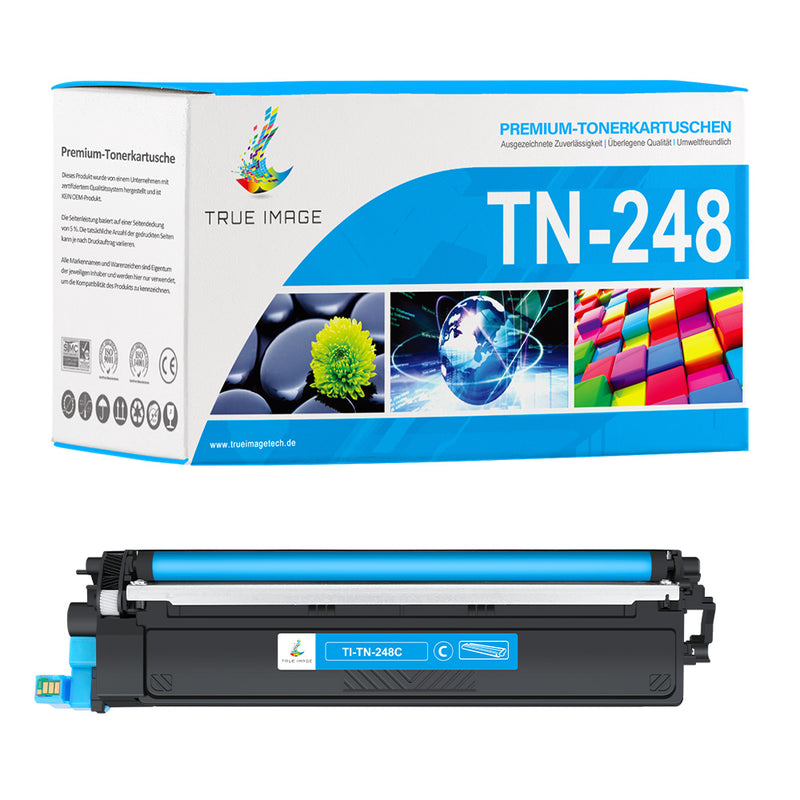 Kompatible Brother TN248 Cyan Toner Patrone