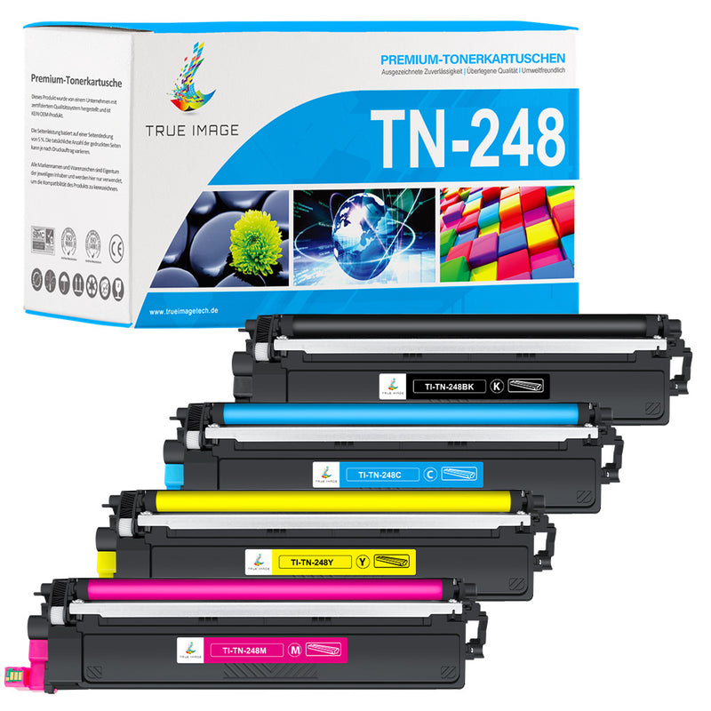 Kompatible Brother TN248 Toner Patronen Multipack