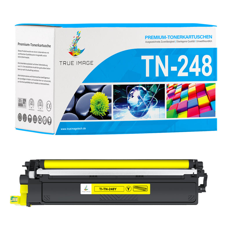 Kompatible Brother TN248 Gelb Toner Patrone