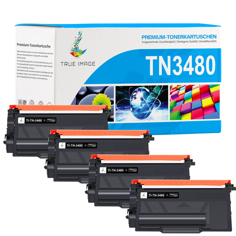 Kompatible Brother TN3480 Toner Schwarz 8000 Seiten