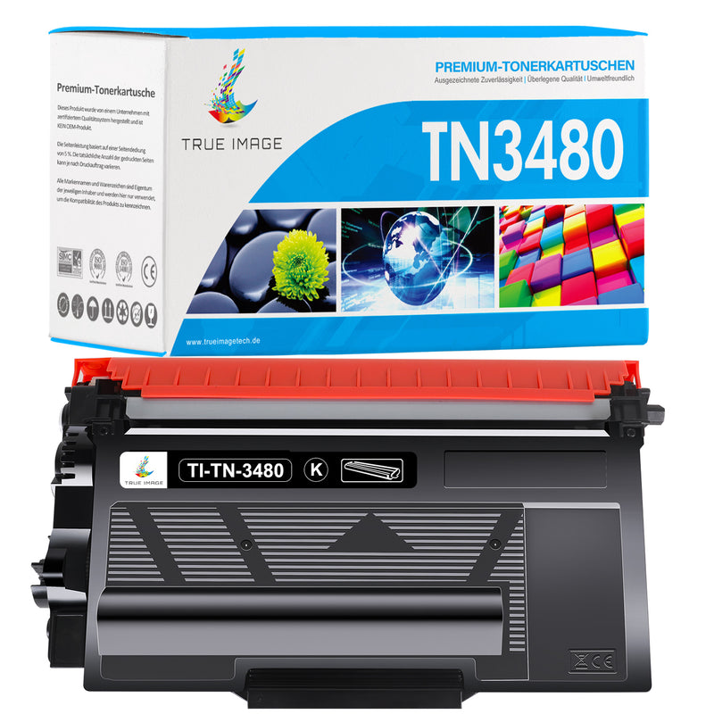 Kompatible Brother TN3480 Toner Schwarz 8000 Seiten